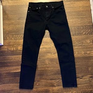 Levi’s 512 31x30 black jeans